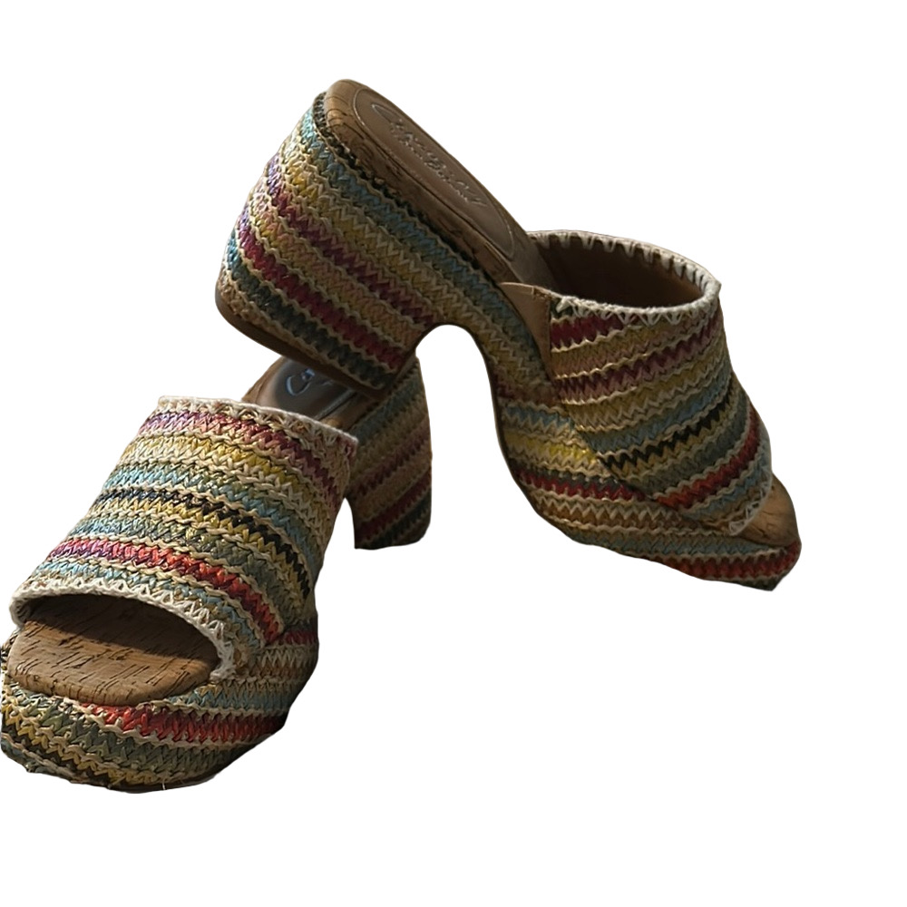Circus by Sam Edelman Cork Wedge Sandals - Picture 2 of 11